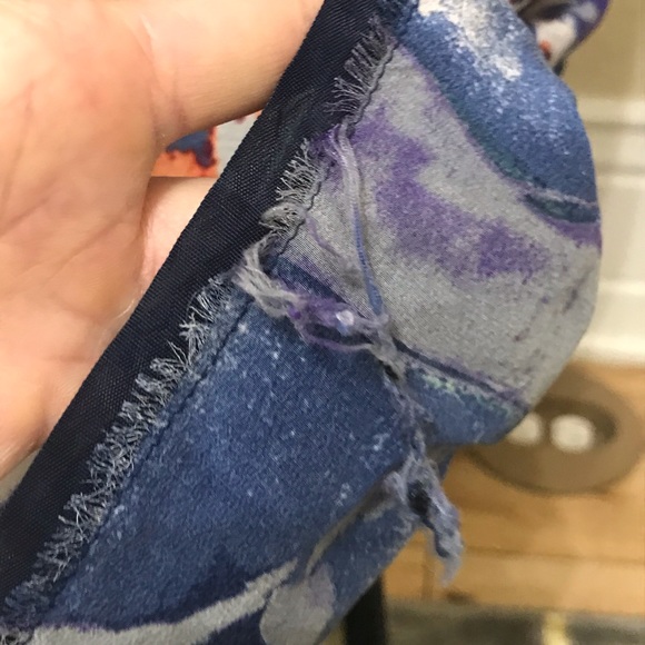 Anthropologie 100% Silk Dress - Picture 8 of 8